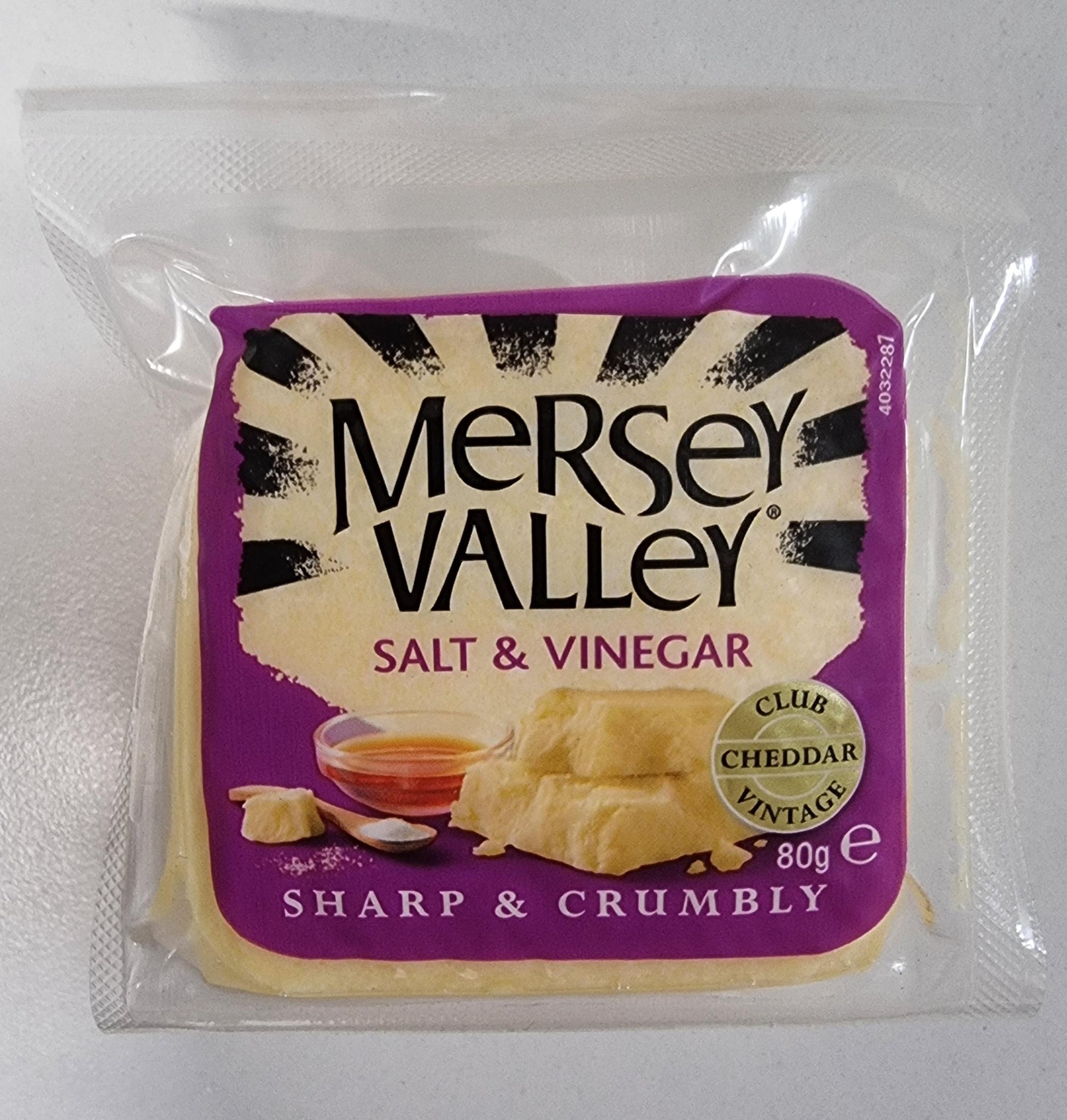 Mersey Valley Little Entertainers Salt & Vinegar 80g