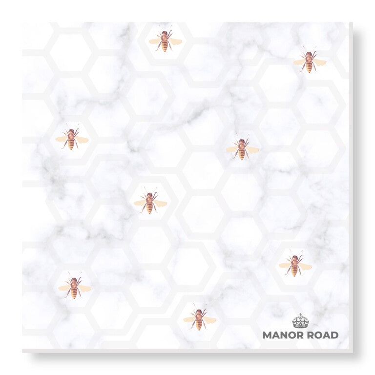 Marbled Bee Dinner Napkin