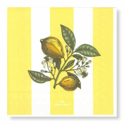 Lemon Sorbet Napkins Luncheon 20pk