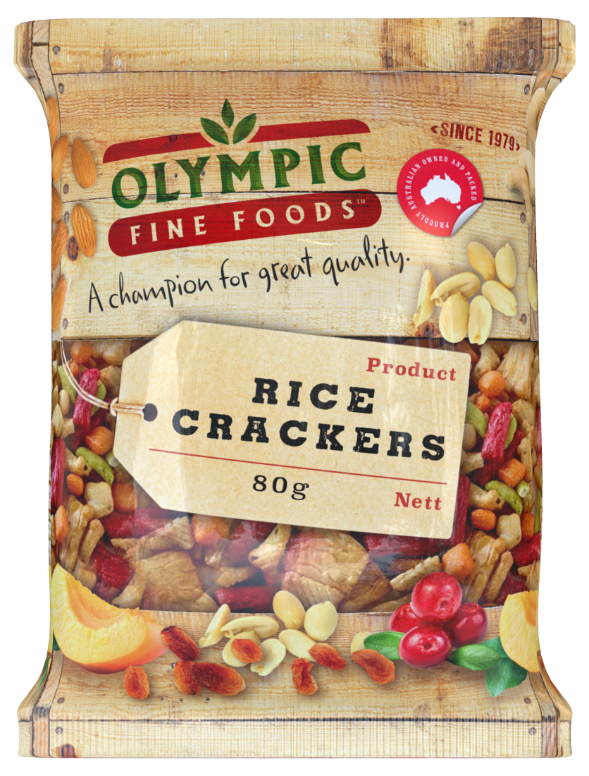 Olympic Rice Crackers 80g