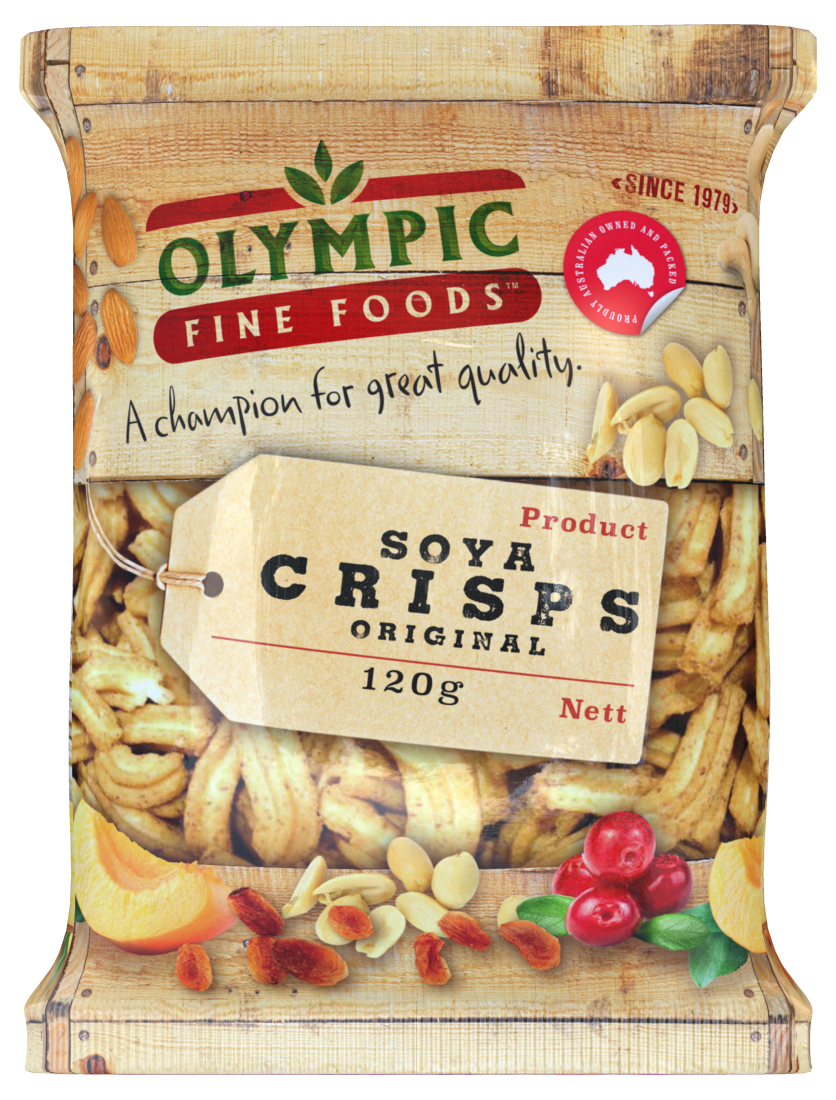 Olympic Soya Crisps Original 120g