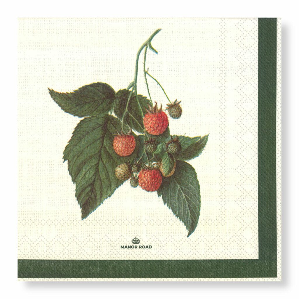 Raspberry Harvest Napkins Luncheon 20pk