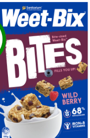 Sanitarium Weet-Bix Bites Wild Berry 500g