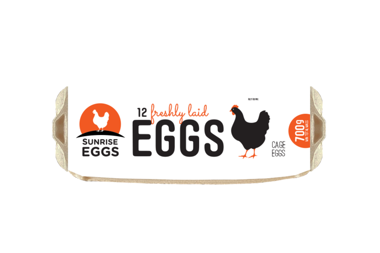 Sunrise Fresh Eggs Dozen 700g