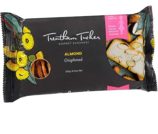 Trentham Tucker Cello Crispbread Almond 120g