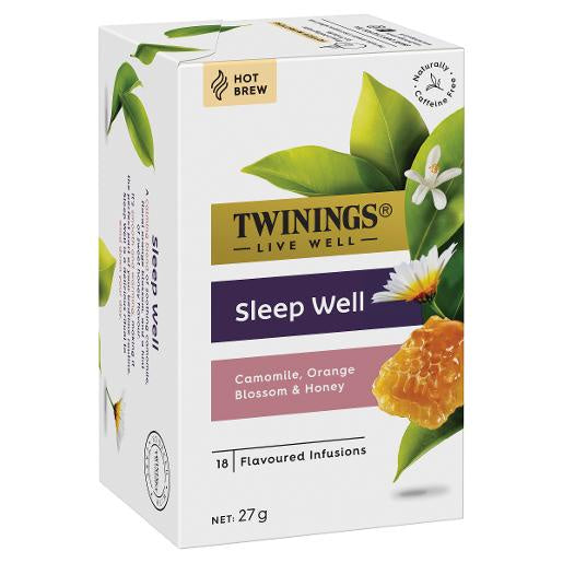 Twinings Live Well Sleepwell Teabags 18's