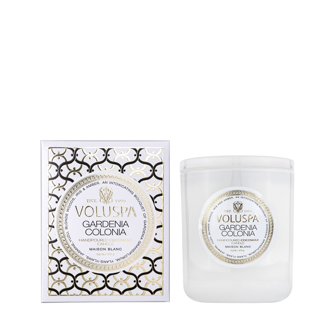 Voluspa Gardenia  Boxed Candle