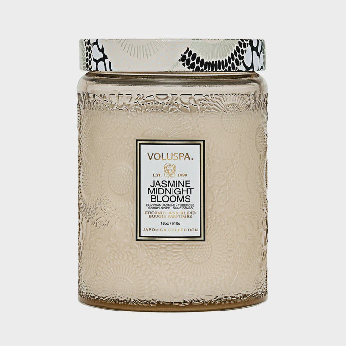 Voluspa Jasmine M/Night Blooms 100hr Candle