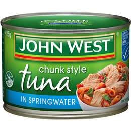 John West Tuna in Springwater 425g