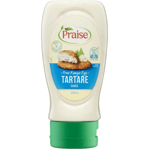 Praise Free Range Egg Tartare Sauce 250mL