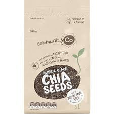 Community Co Chia Seeds Black 350g