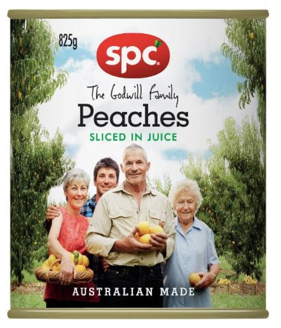 SPC Sliced Peaches 825g