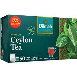 Dilmah Black Tea Bags 50pk