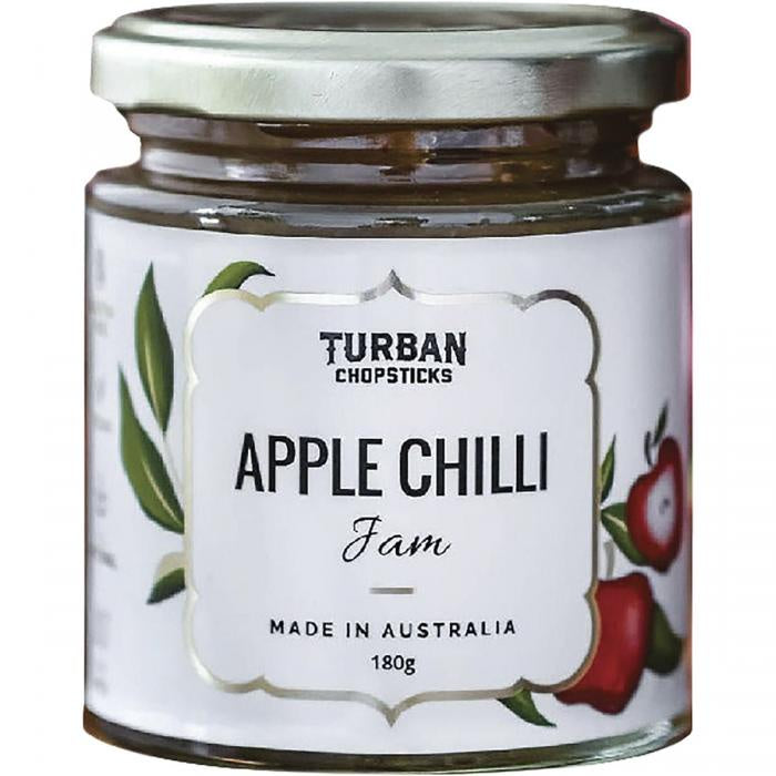 Turban Chopsticks Apple Chilli Jam 180g