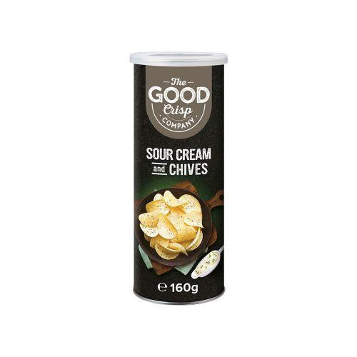 The Good Crisp Co Sour Cream & Chive 160g