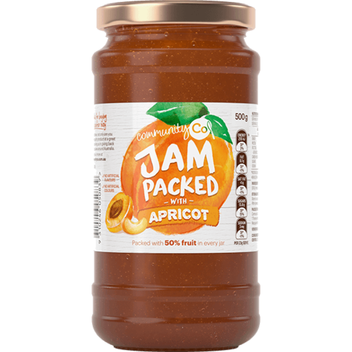 Community Co Apricot Jam 500g