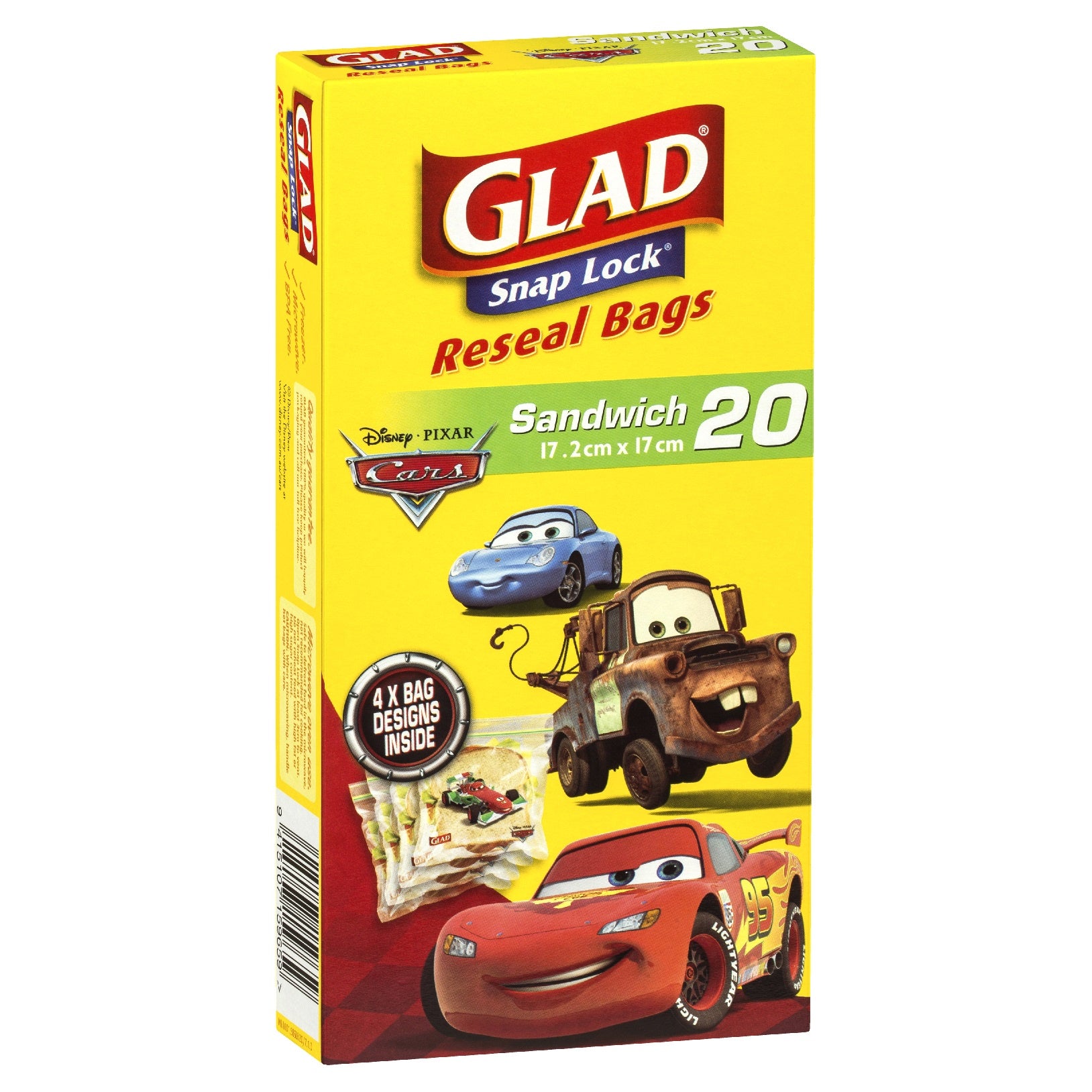 Glad Snaplock Bags Boys 20pk