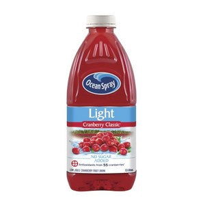 Ocean Spray Light Cranberry Fruit Drink 1.5L