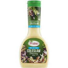 Praise Coleslaw Dressing 99% Fat Free 330mL