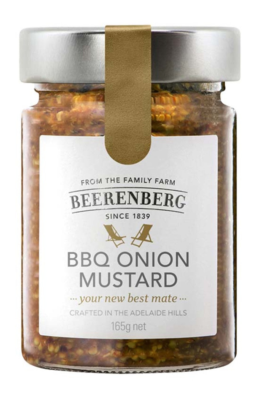 Beerenberg BBQ Onion Mustard 165g