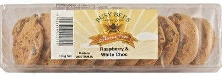 Busy Bees Raspberry & White Chocolate 195g