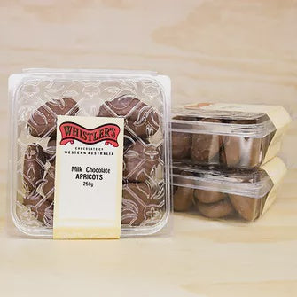 Whistler's Milk Chocolate Apricots 250g