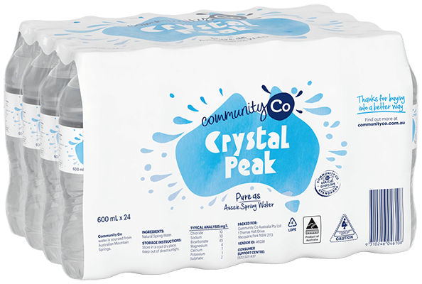 Community Co Spring Water Mini 350ml x 24