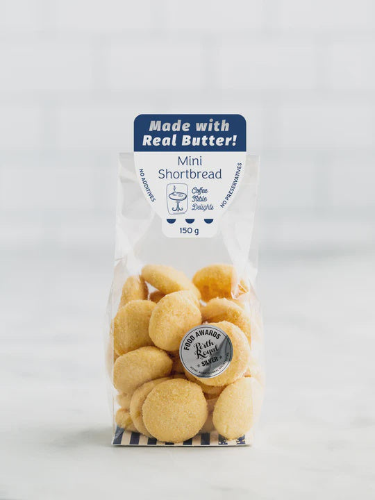 Coffee Table Delights Mini Shortbread 150g