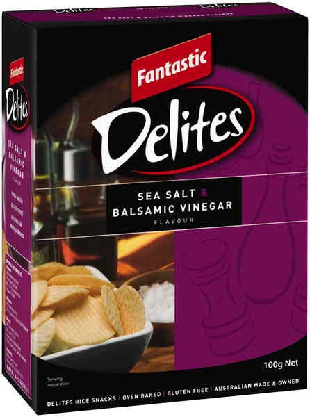 Fantastic Delites Sea Salt and Vinegar 100g