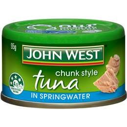 John West Tuna in Springwater 95g