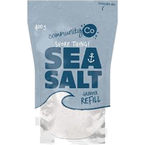 Community Co Sea Salt Grinder Refill 400g