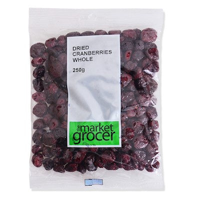 Whole Dried Cranberries 250g