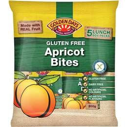 Golden Days Apricot Bites GF 5pk 200g