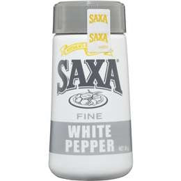 Saxa White Pepper 50g