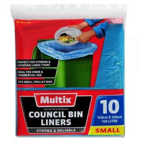 Multix Council Bin Bags Small 10pk