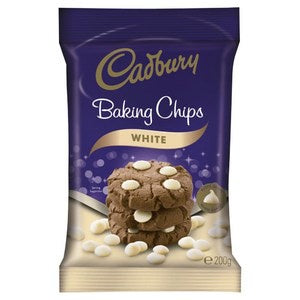 Cadbury Baking Chips  200g - White