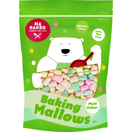 Ma Baker Multi-Colour Baking Mallows 150g