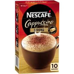 DO NOT ORDER Nescafe Coffee Mixer Sachets Cappuccino Strong 10pk