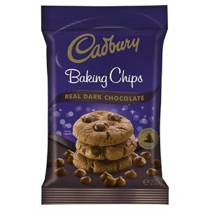 Cadbury Baking Chips  200g - Dark