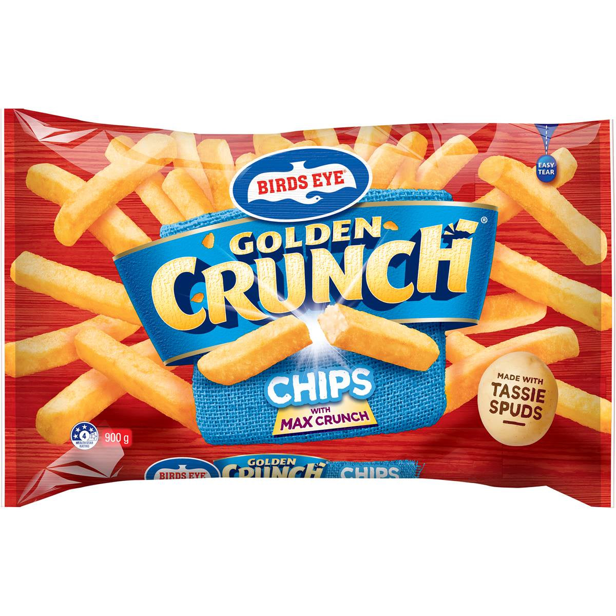 Birds Eye Golden Crunch Straight Cut Chips 900g