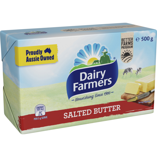 Dairy Farmers Salted Butter 500g