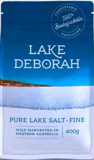 Lake Deborah Pure Lake Salt  Fine 200g