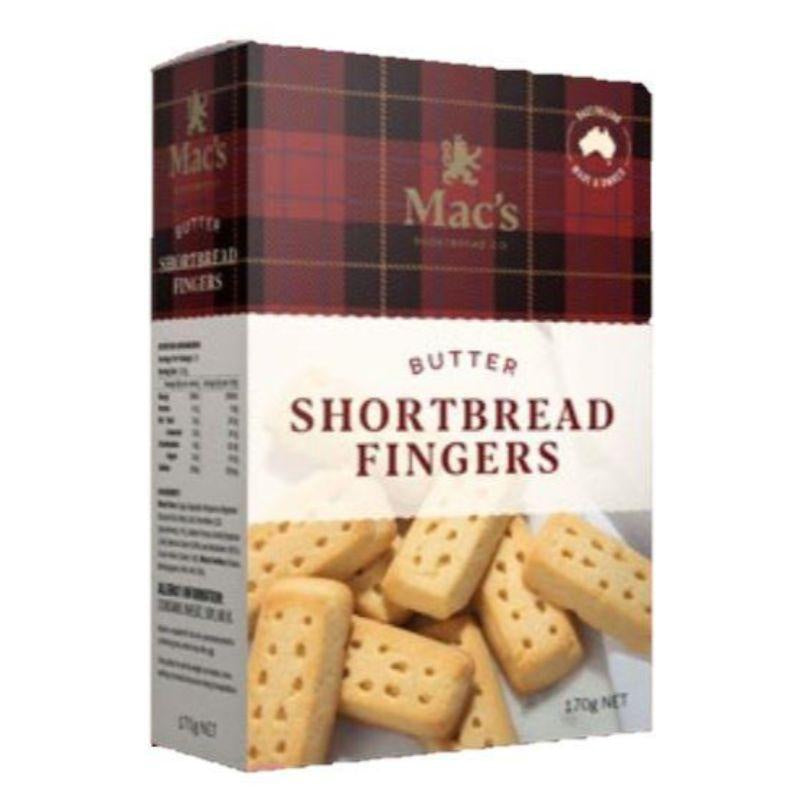 Mac's Butter Shortbread Fingers 170g