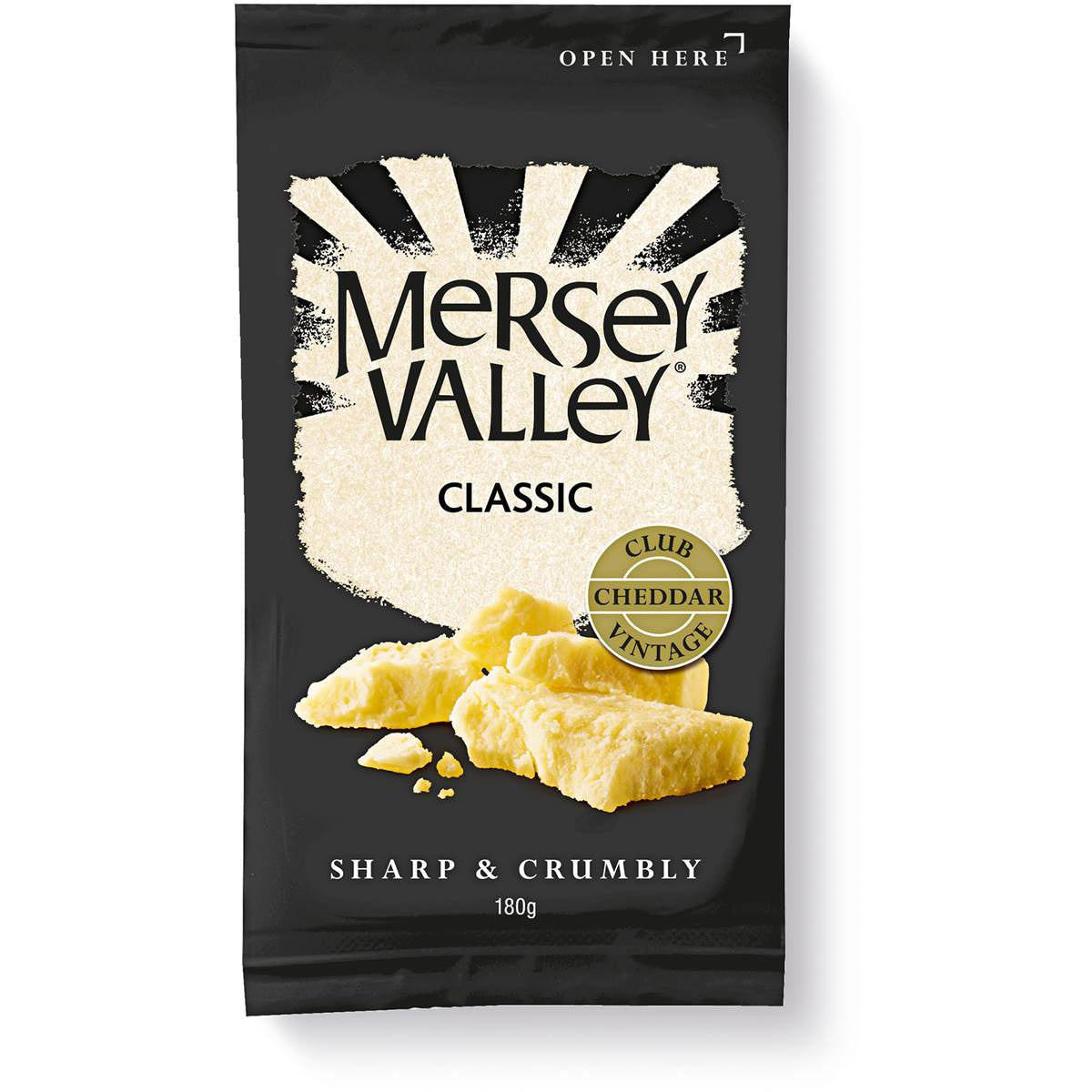 Mersey Valley Classic Extra Tasty Cheddar 180g