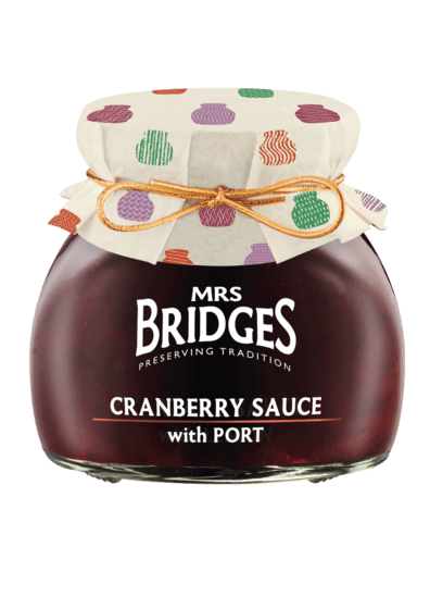 Mrs Bridges Cranberry Sauce with Port 340g