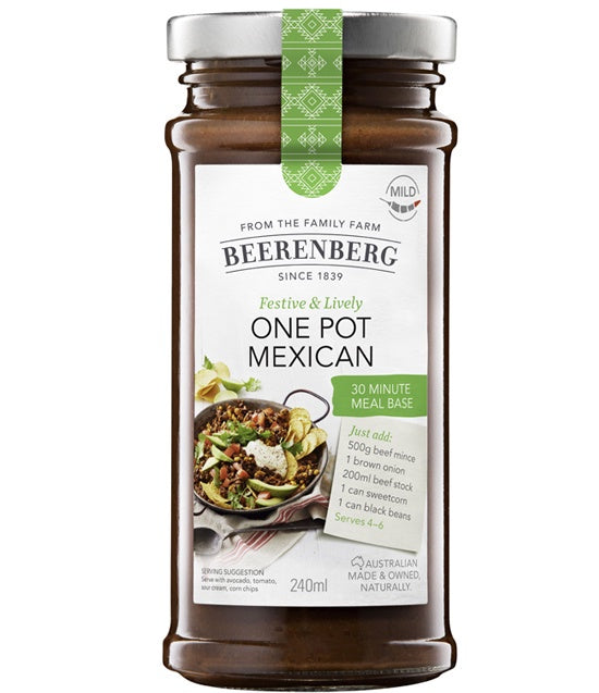 Beerenberg One Pot Mexican Meal Base 240ml