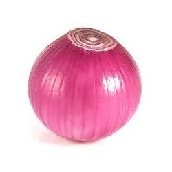 Fresh Red Onion Peeled ea