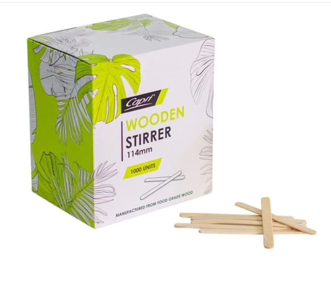 Capri Wooden Stirrer 1000pk