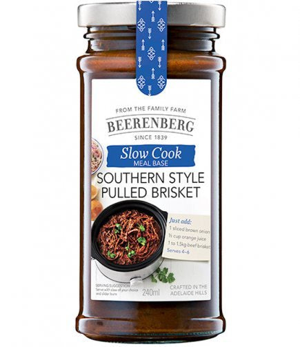 Beerenberg Southern Style Pulled Brisket Slow Cooker Sauce 240ml